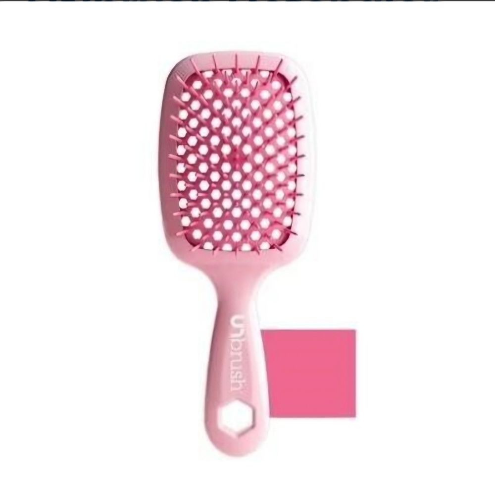UNbrush Detangler Hair Brush Peony Pink
